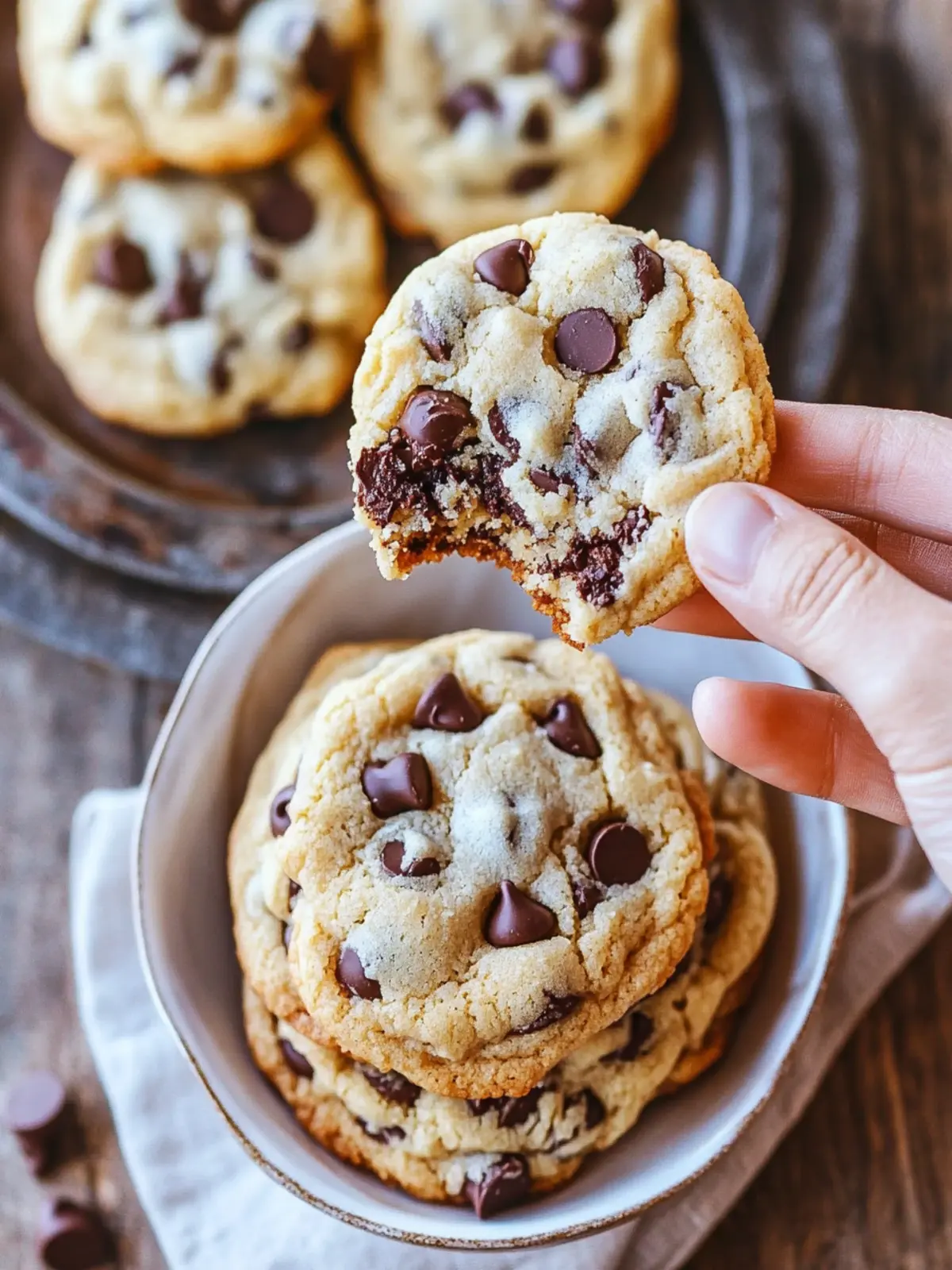 Cream Cheese Chocolate Chip Cookies
