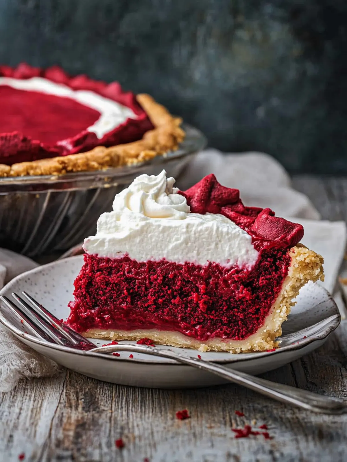 Indulge in Irresistible Red Velvet Pie Bliss Today 3 Red Velvet Pie