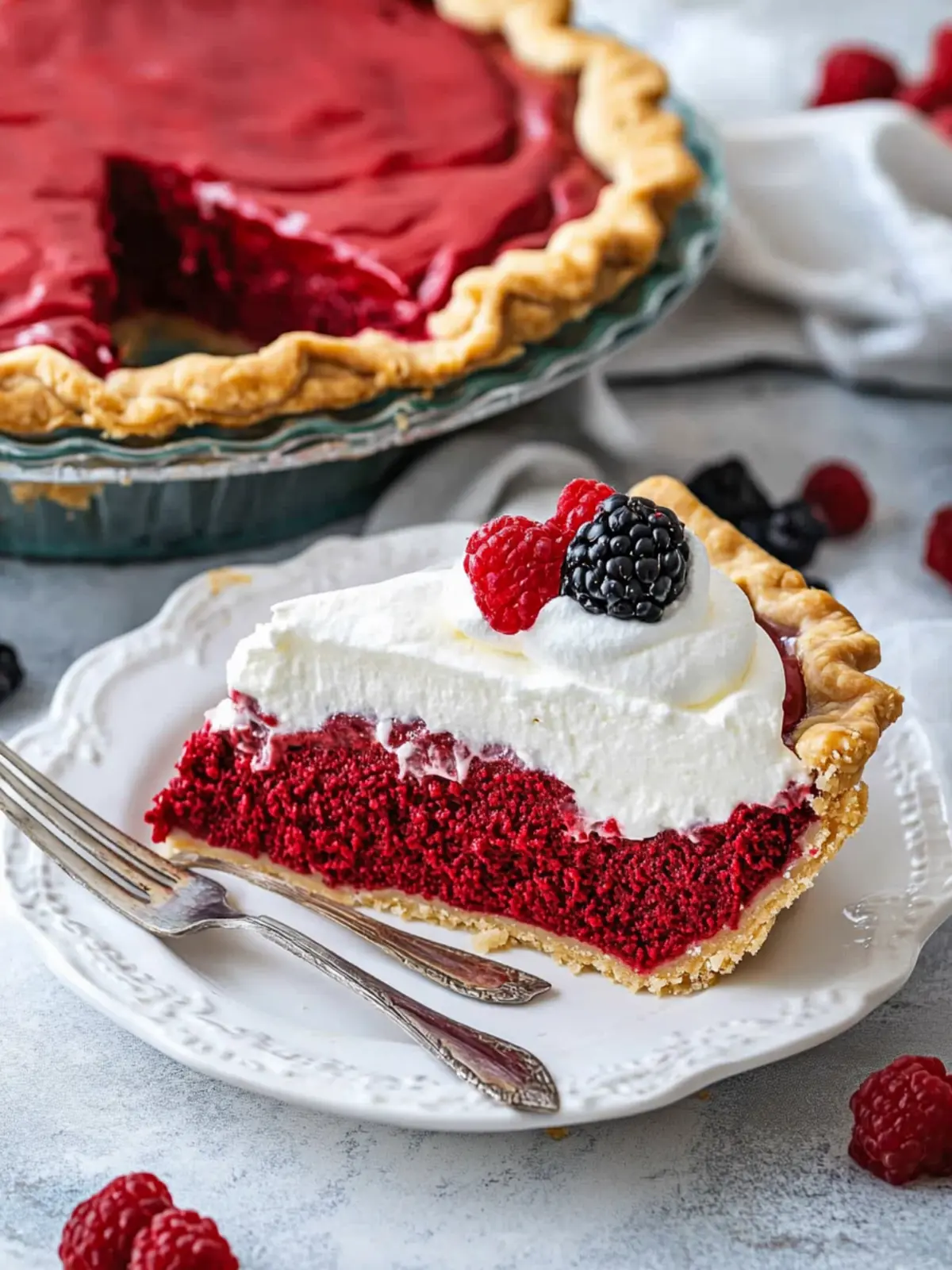 Indulge in Irresistible Red Velvet Pie Bliss Today 4 Red Velvet Pie