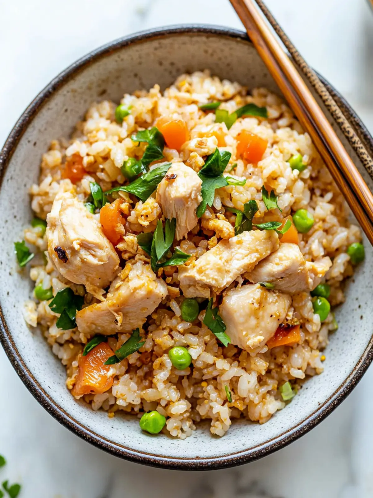 Japanese Seasoned Rice with Chicken