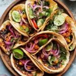Smashed Dumpling Tacos