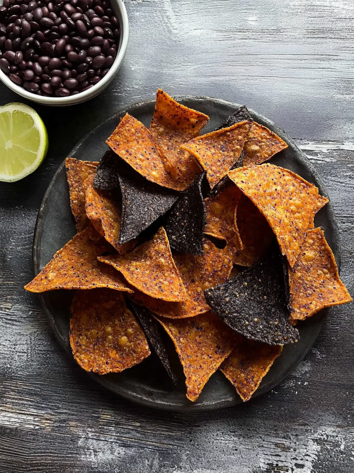 Crunchy Black Bean Chips You Can Make at Home Today 2 Black Bean Chips