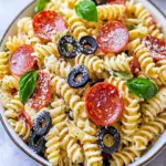 Pepperoni Pizza Pasta Salad: A Fun Twist on Your Dinner Routine 8 Pepperoni Pizza Pasta Salad