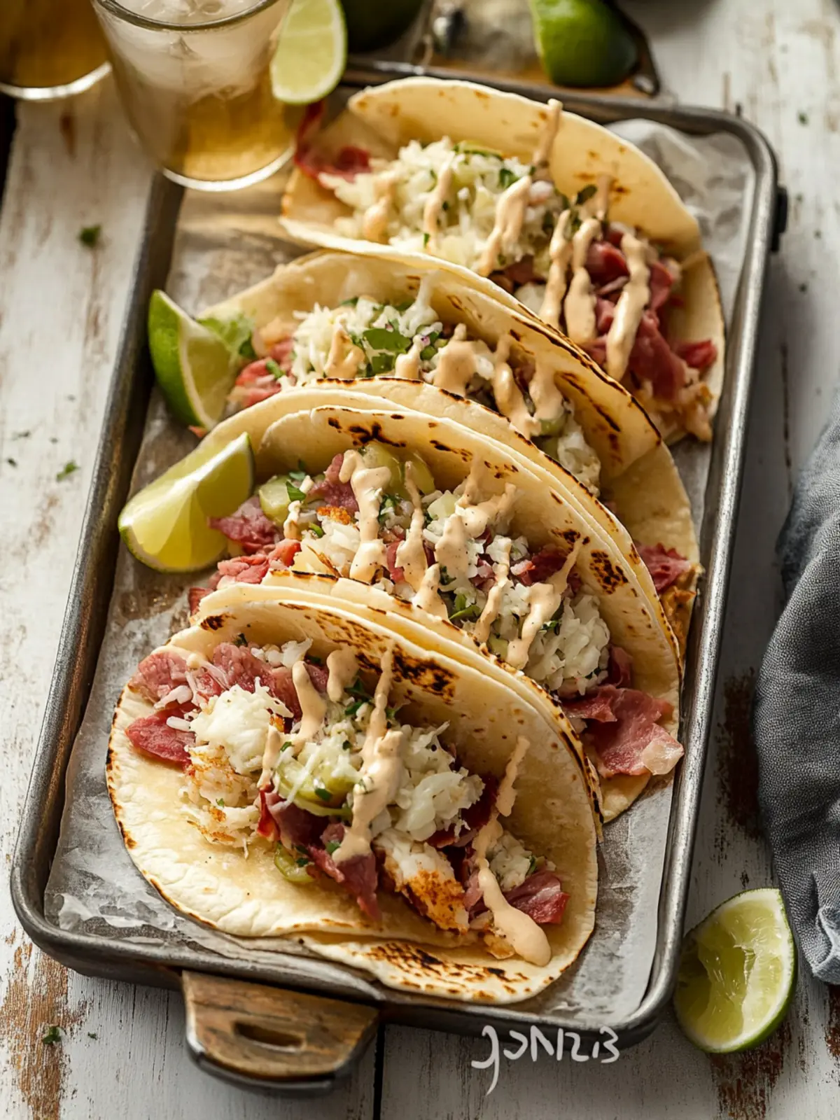 Savory Reuben Tacos: A Fun Twist on Classic Comfort Food 2 Reuben Tacos