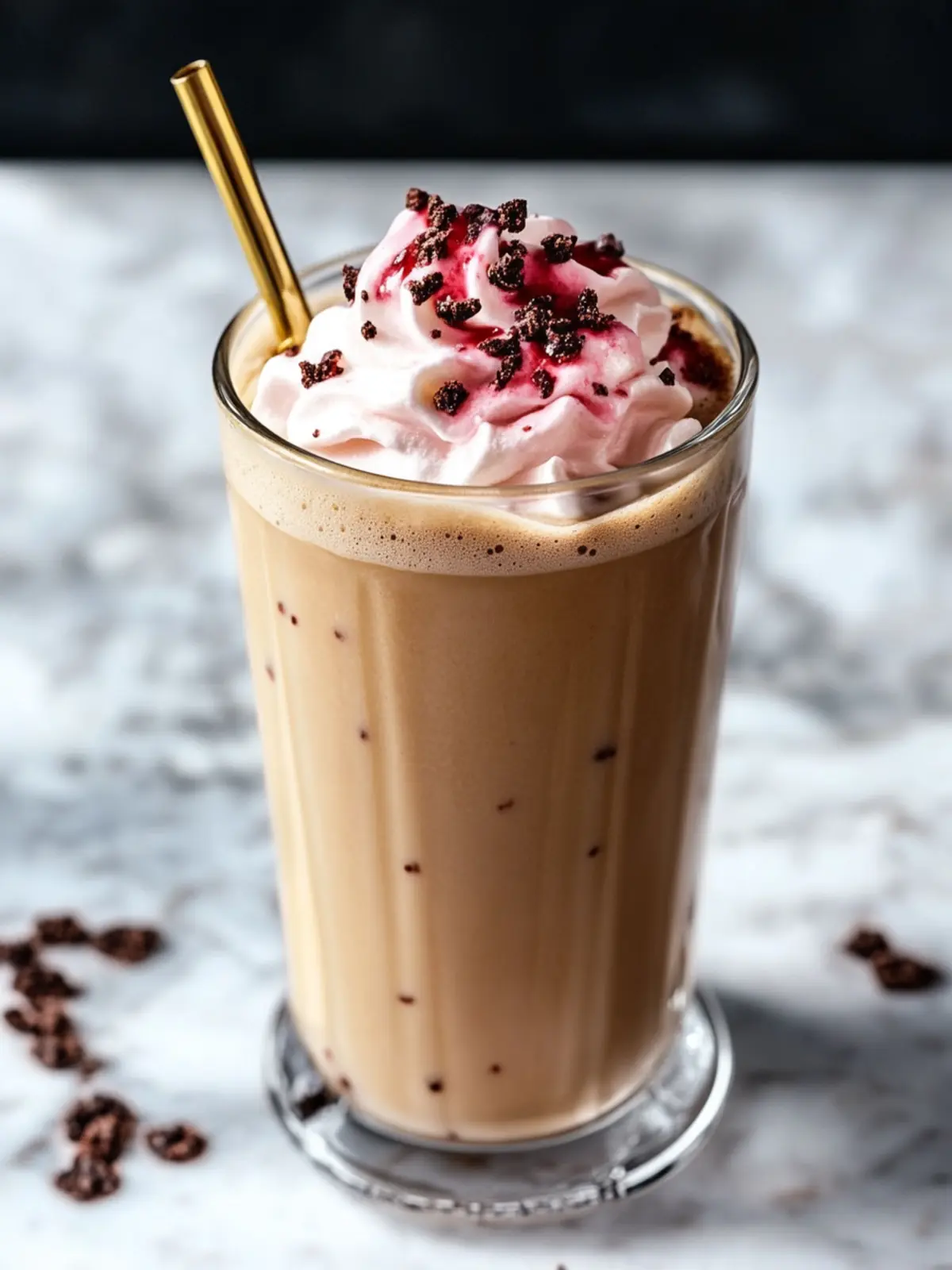 Starbucks Copycat Iced Cherry Chai Latte