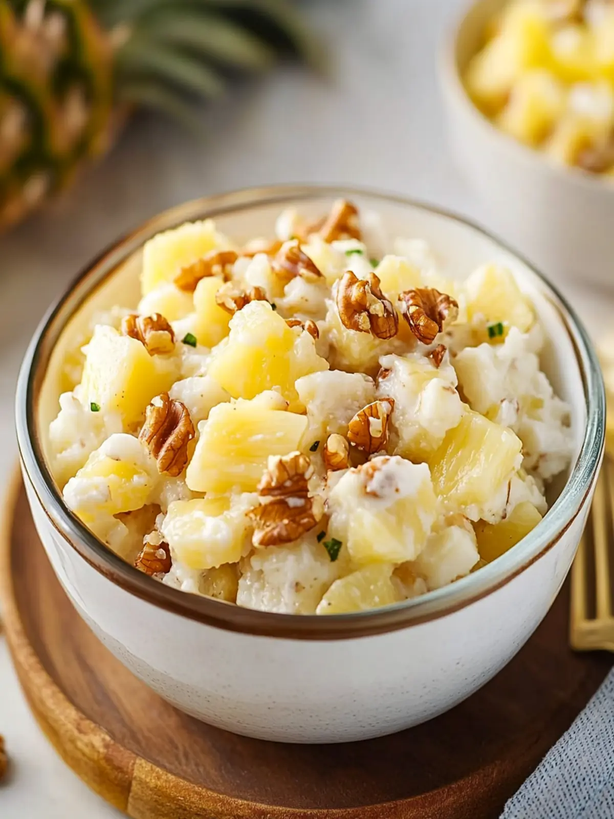 Pineapple Walnut Salad: A Refreshing Twist for Any Gathering 3 Pineapple Walnut Salad