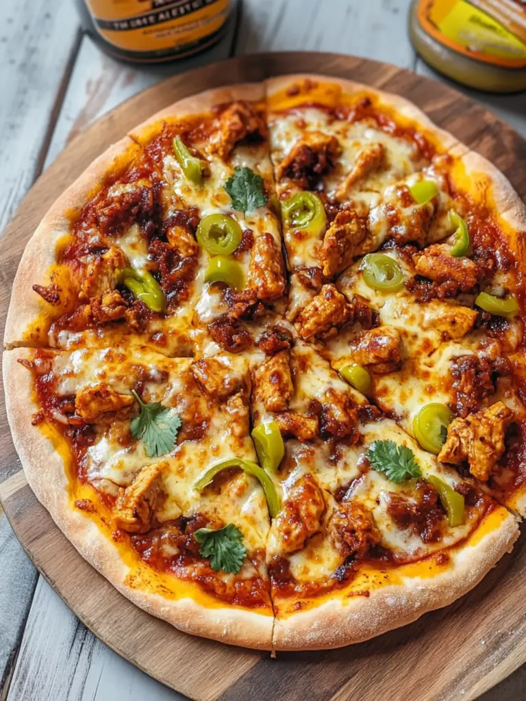 Nashville Hot Chicken Pizza