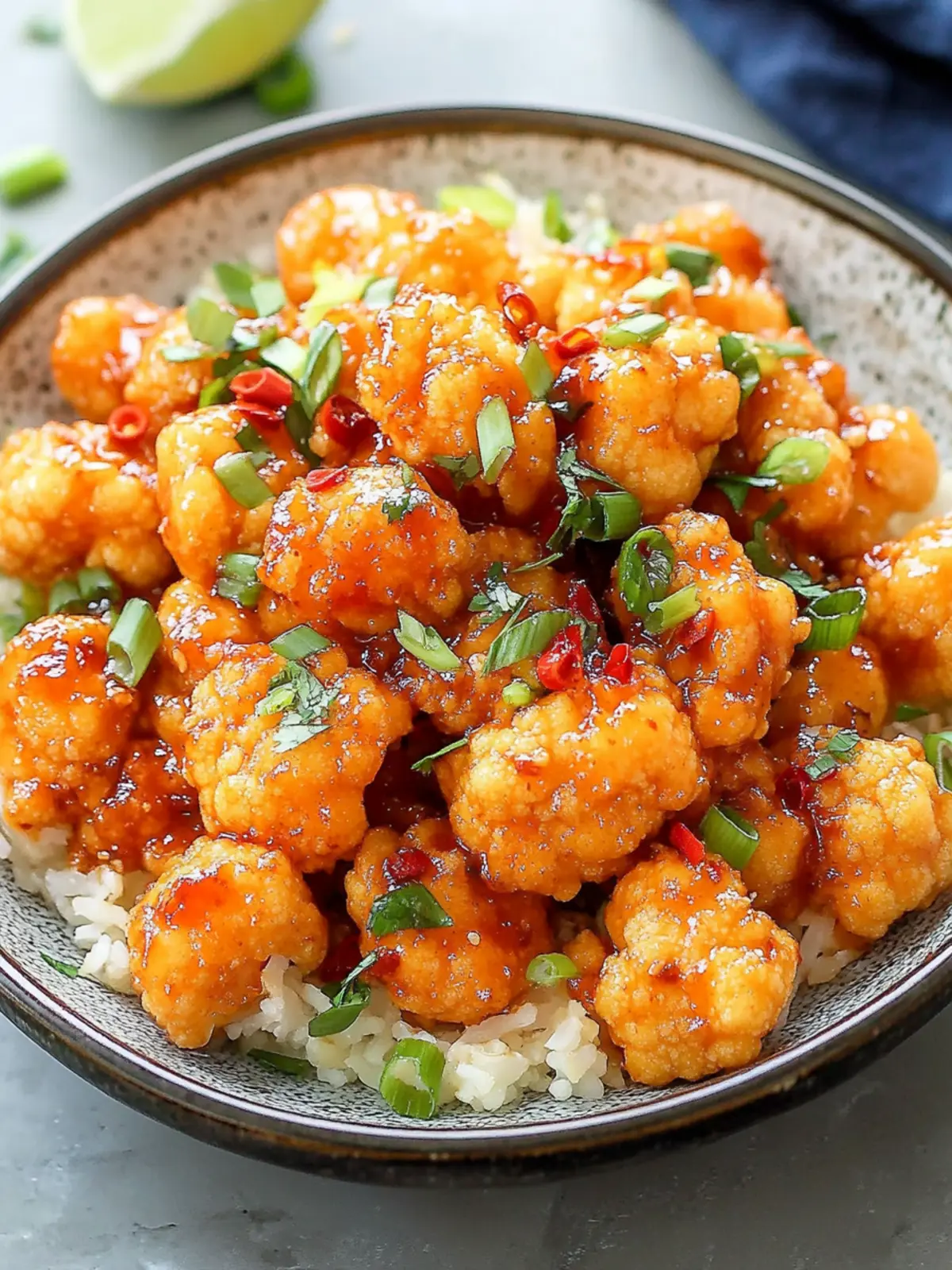 Crispy Thai Sweet Chili Cauliflower for Your Next Snack Attack 3 Thai Sweet Chili Cauliflower