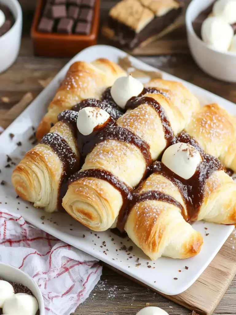 S’mores Crescent Rolls