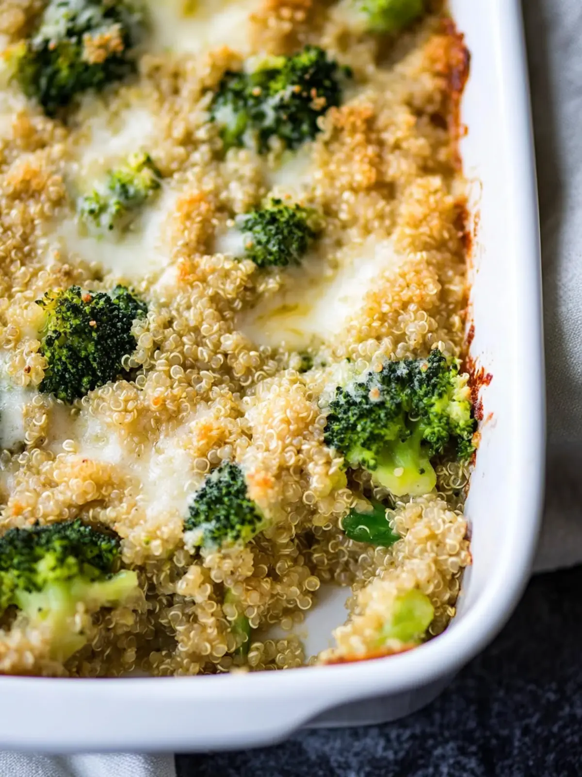 Broccoli Quinoa Casserole