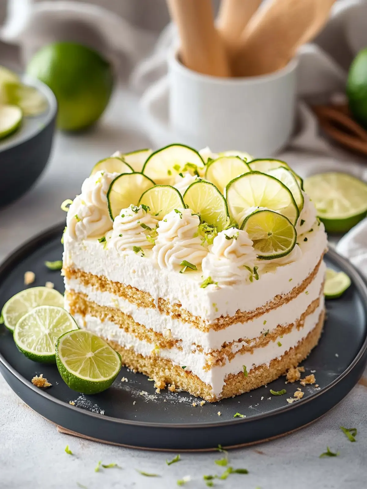 Delicious Mexican Lime Icebox Cake to Brighten Your Day 4 Mexican Lime Icebox Cake