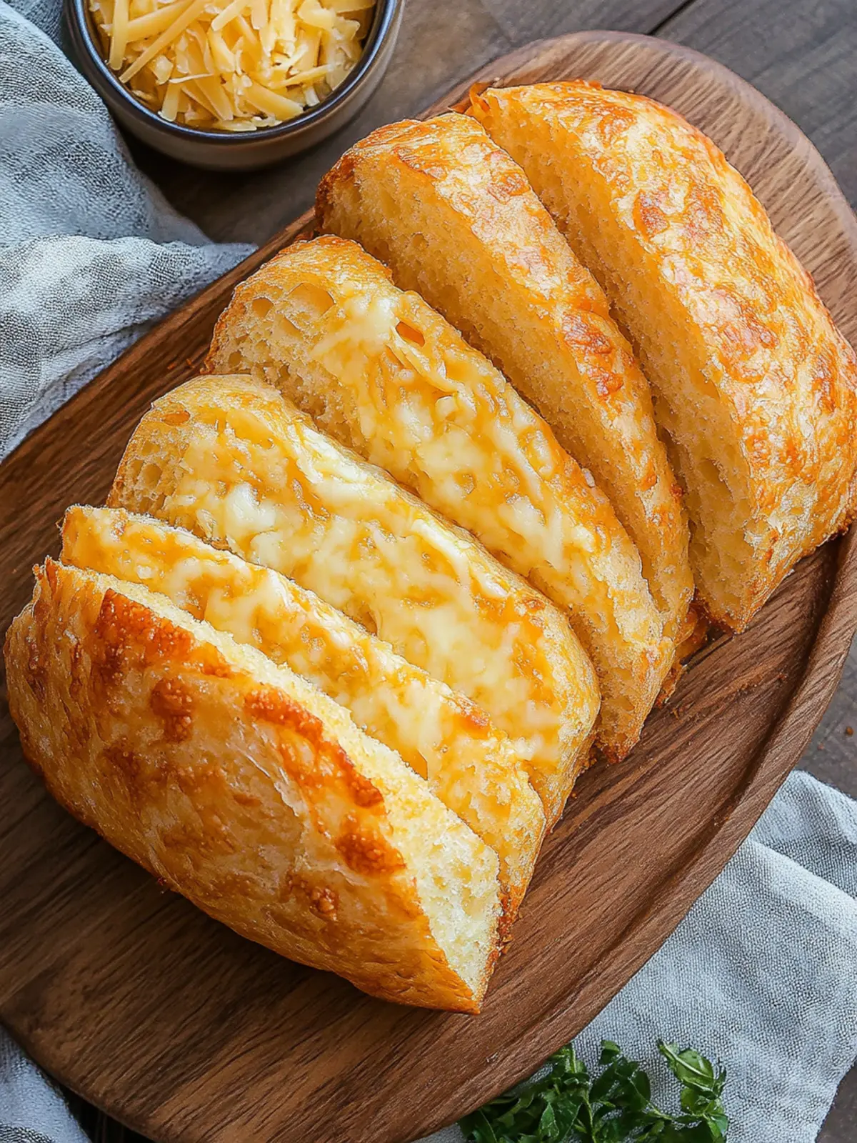 Melt-in-Your-Mouth Cheese Bread That Will Wow Your Tastebuds 4 Cheese Bread