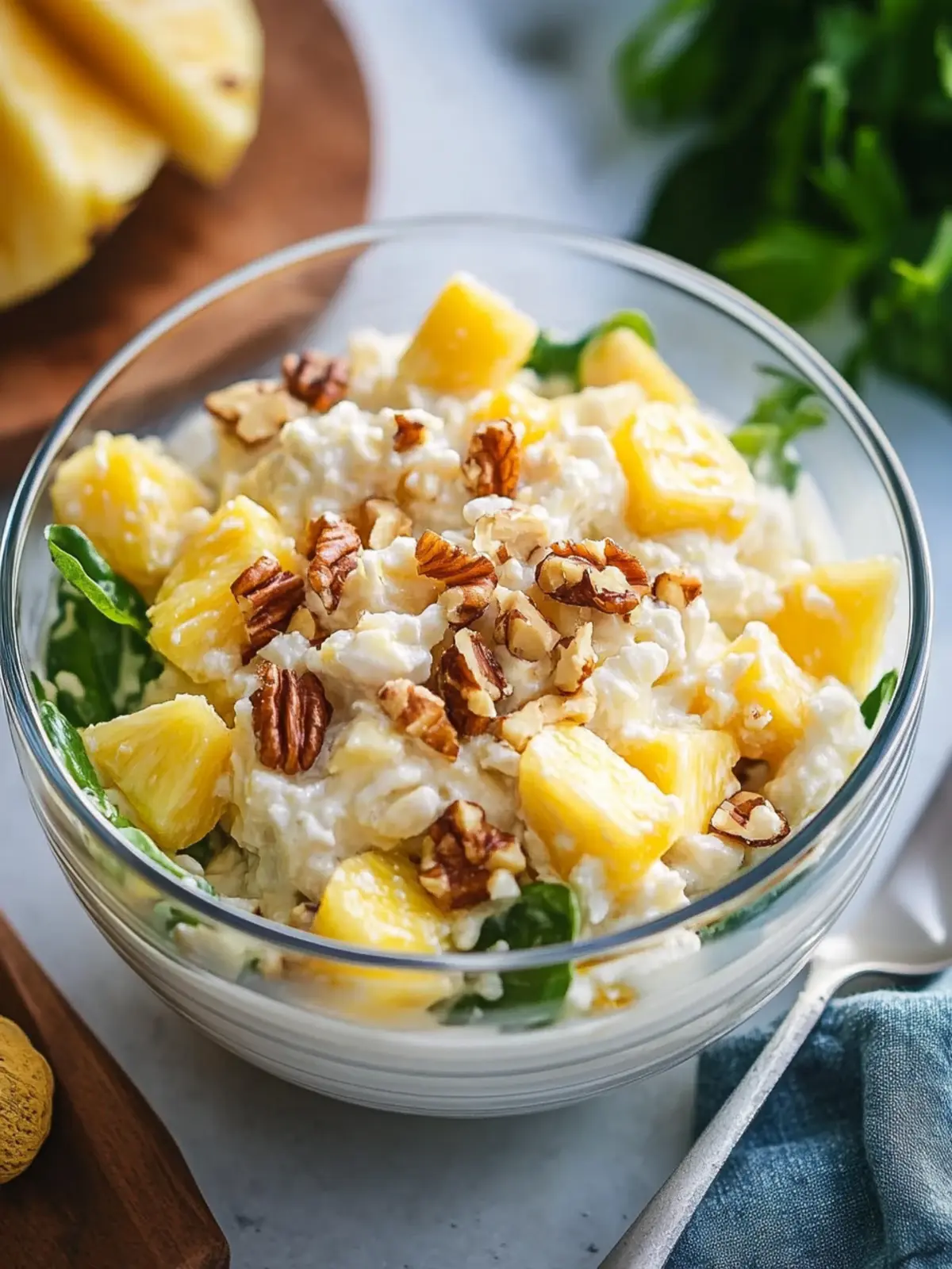 Pineapple Walnut Salad: A Refreshing Twist for Any Gathering 4 Pineapple Walnut Salad