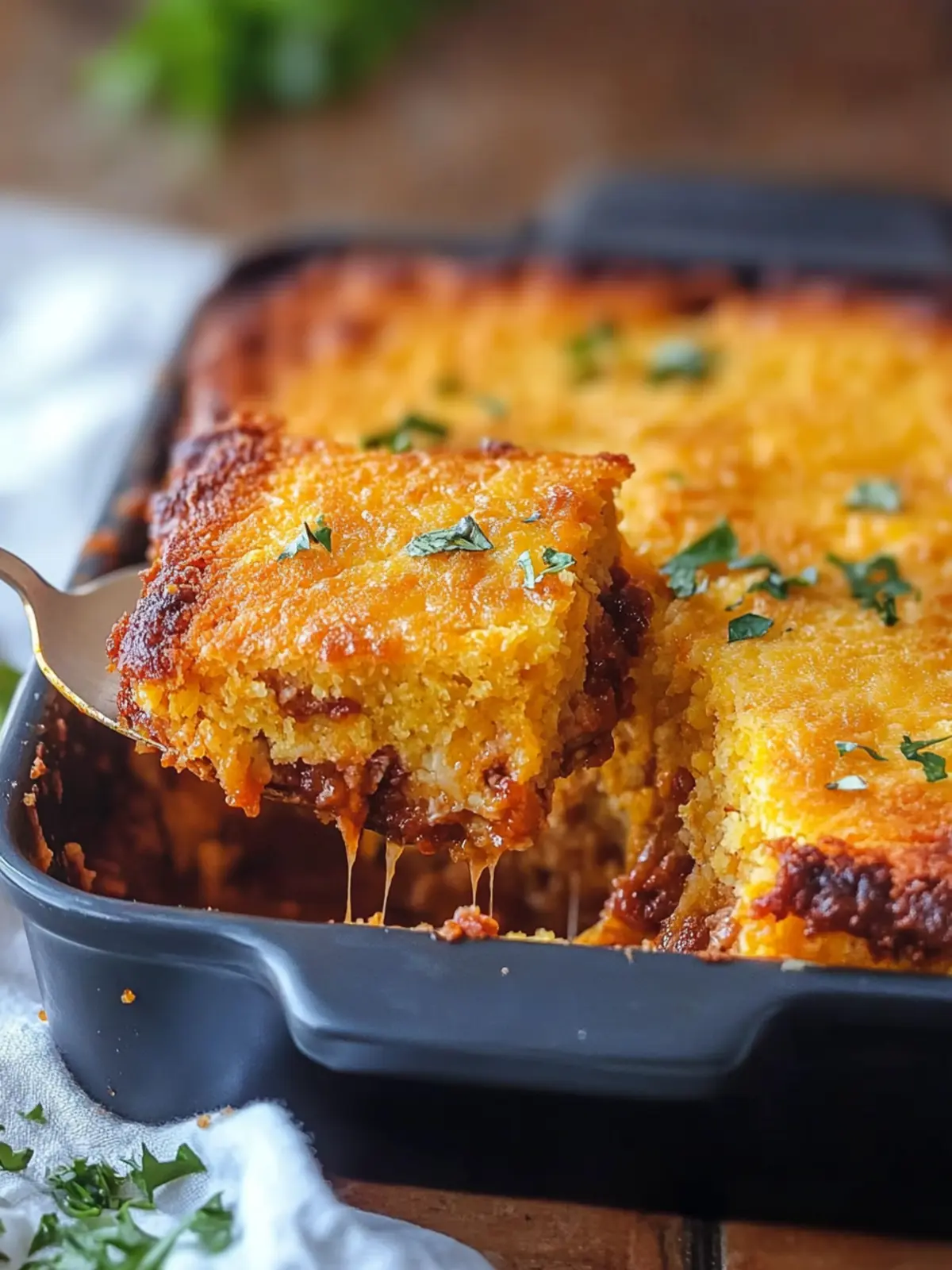 Irresistible BBQ Chicken Cornbread Casserole for Cozy Nights 4 BBQ Chicken Cornbread Casserole