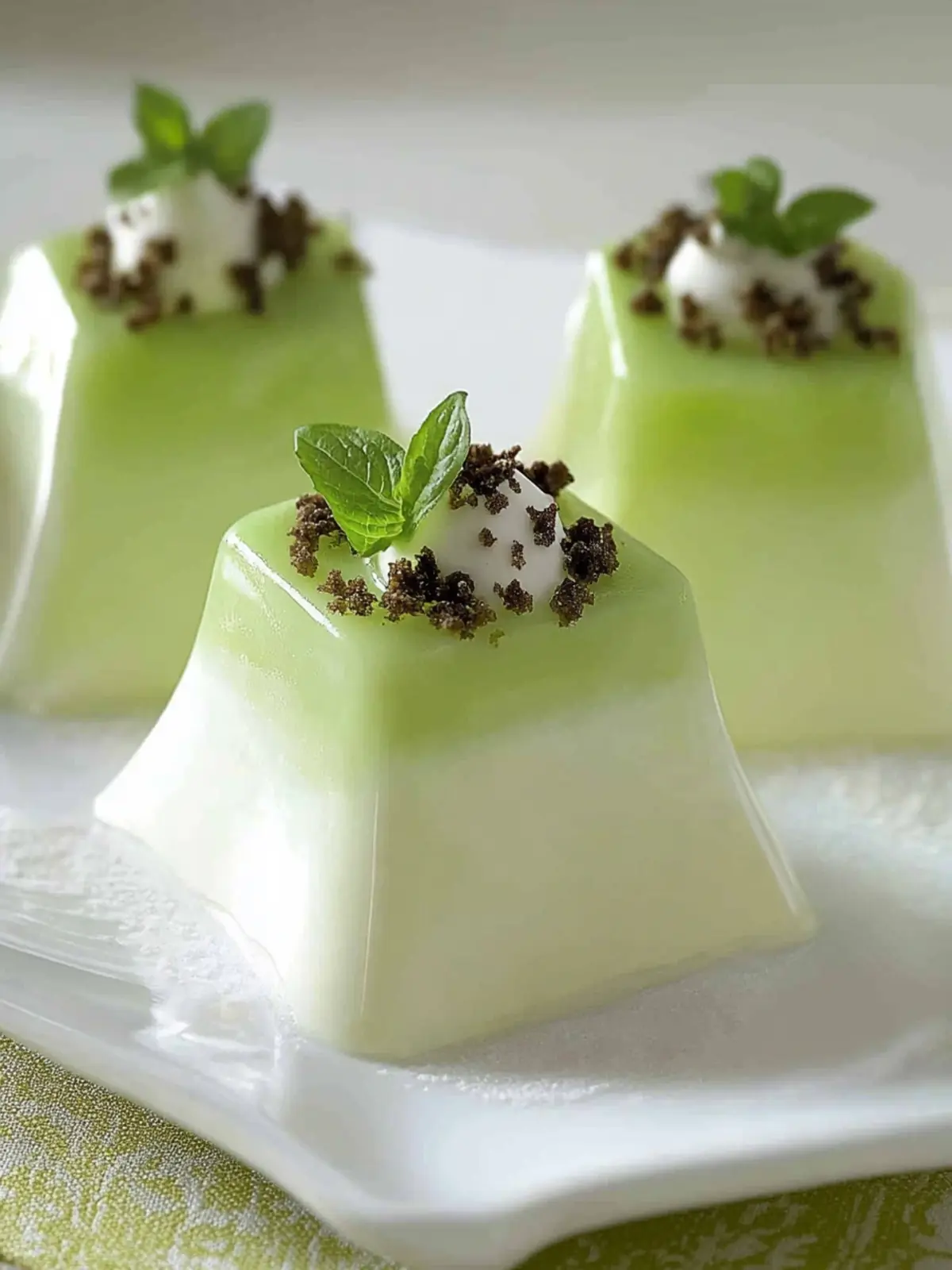 Delightful Coconut Pandan Panna Cotta to Savor at Home 3 Coconut Pandan Panna Cotta