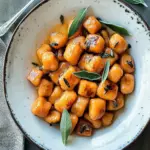 Sweet Potato Gnocchi with Sage Browned Butter