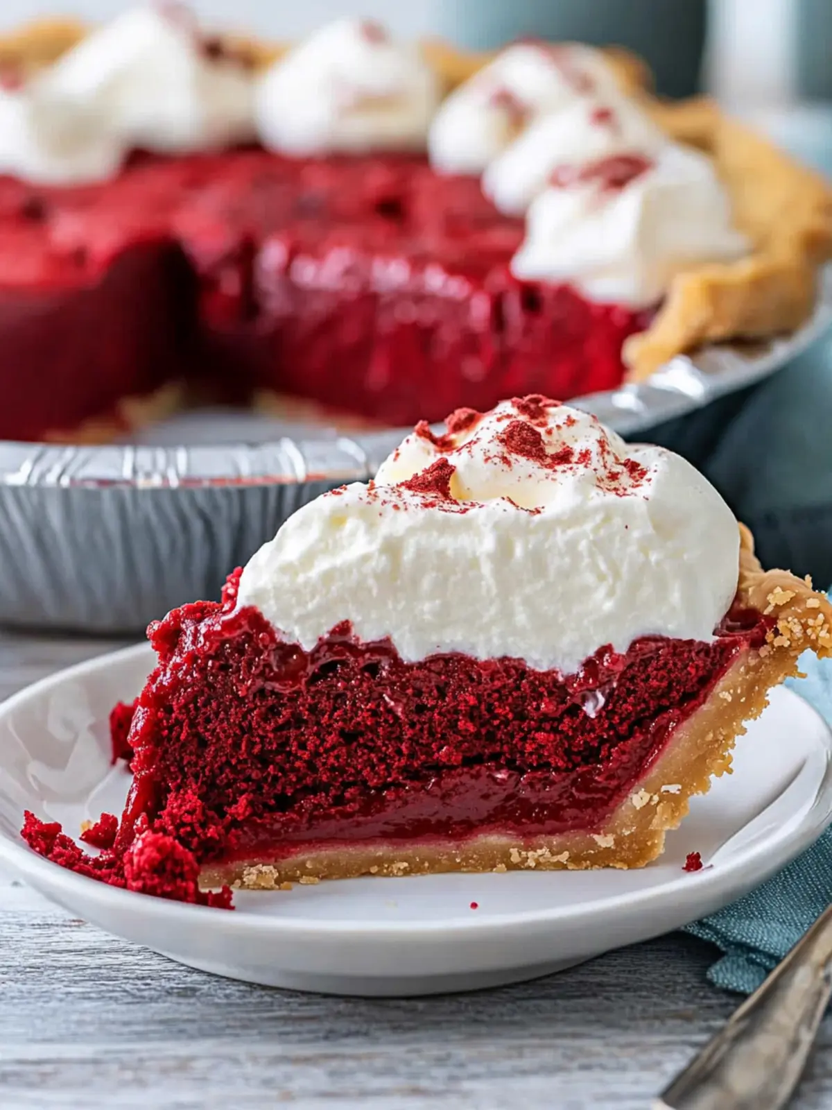 Indulge in Irresistible Red Velvet Pie Bliss Today 2 Red Velvet Pie