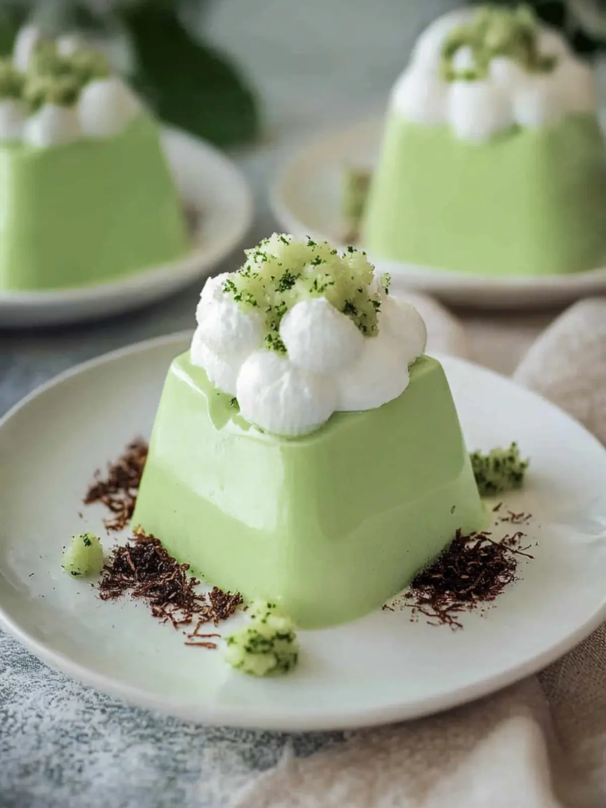 Delightful Coconut Pandan Panna Cotta to Savor at Home 4 Coconut Pandan Panna Cotta