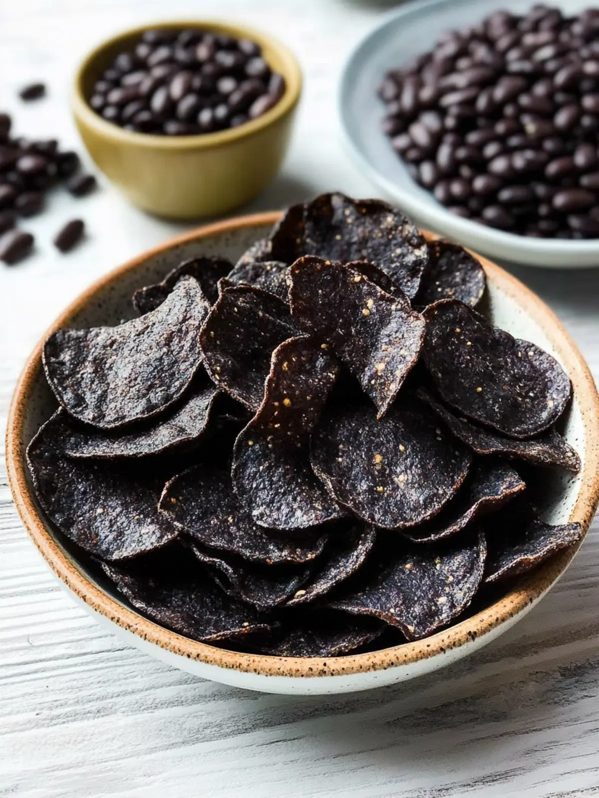 Crunchy Black Bean Chips You Can Make at Home Today 3 Black Bean Chips