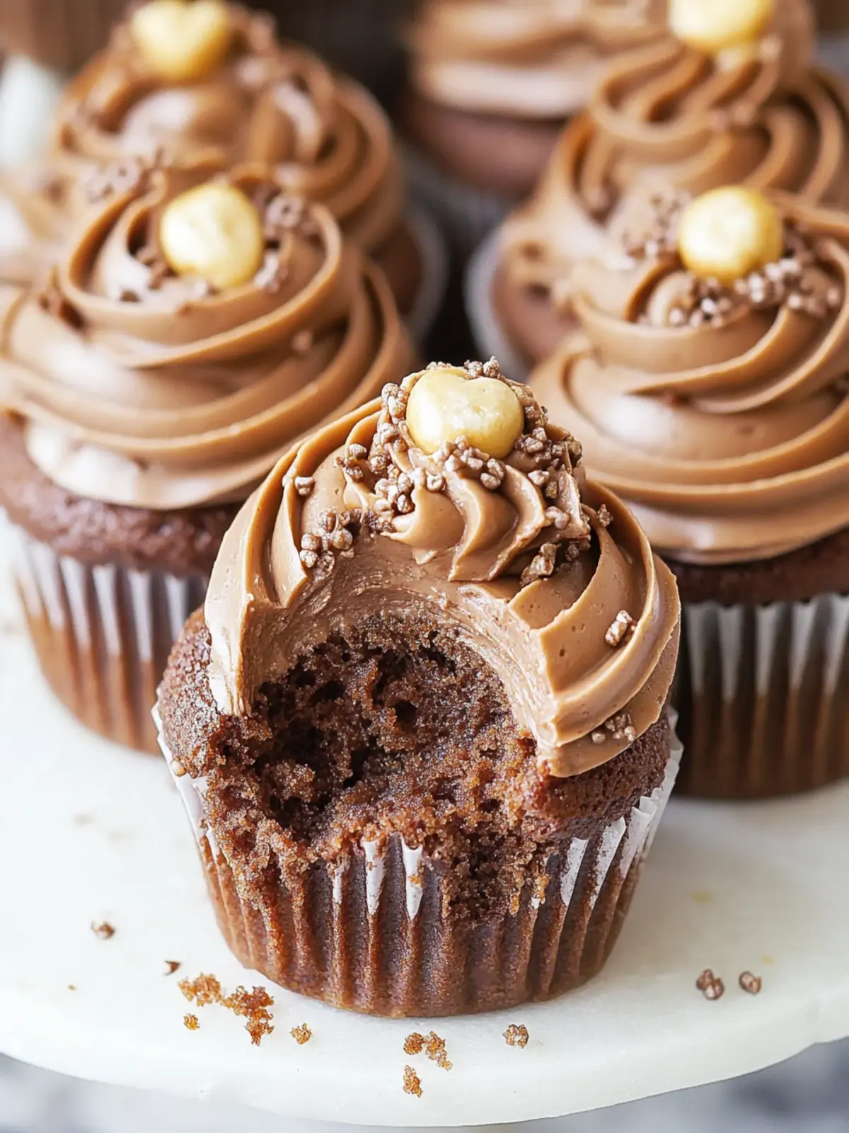 Indulge in Decadent Nutella Cupcakes You’ll Adore 3 Nutella Cupcakes