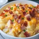 Ham & Bacon Cheesy Potatoes: The Ultimate Comfort Dish 45 Ham & Bacon Cheesy Potatoes