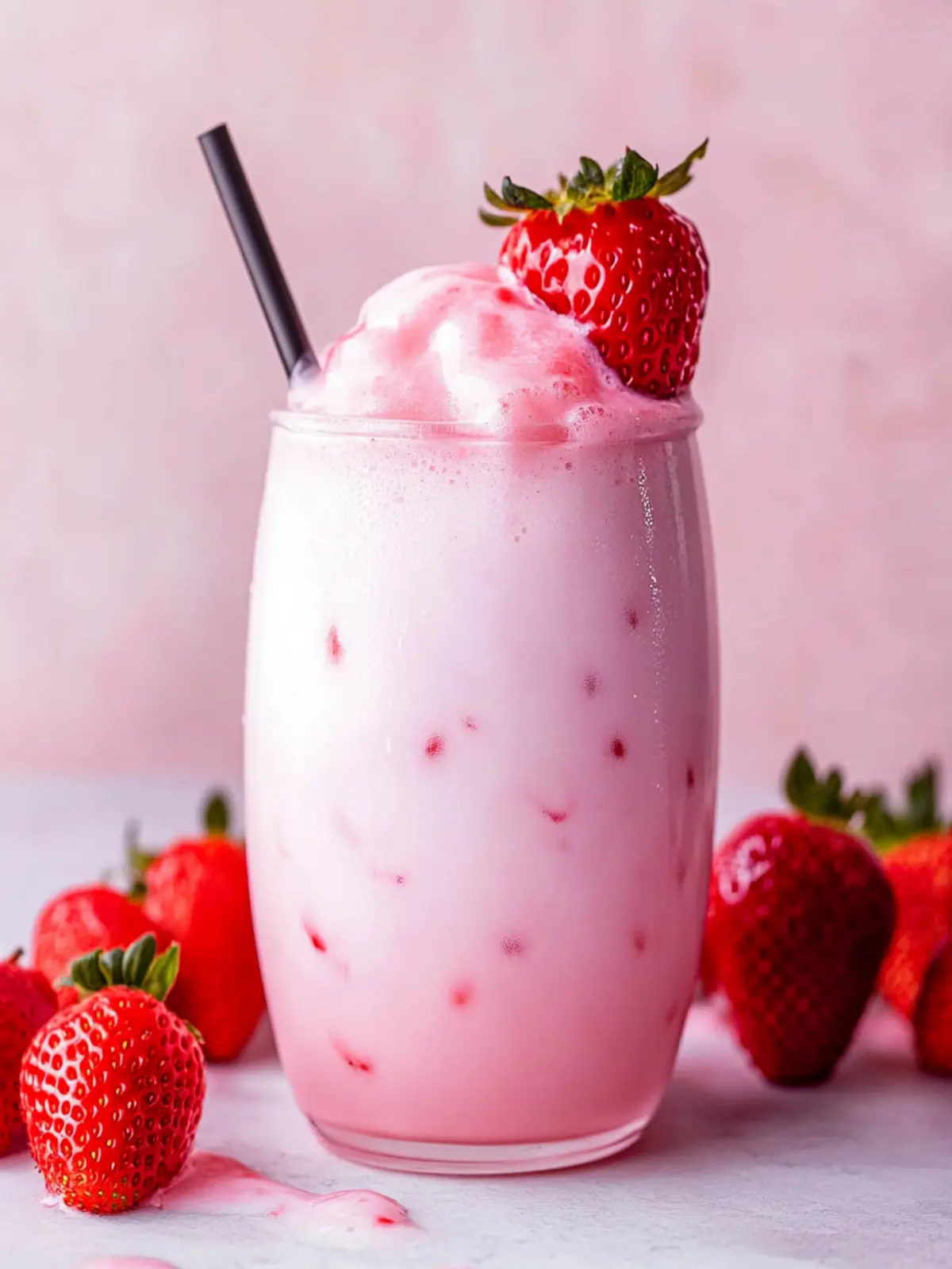 Cool and Creamy Strawberry Milk Tea You Can’t Resist 4 Strawberry Milk Tea