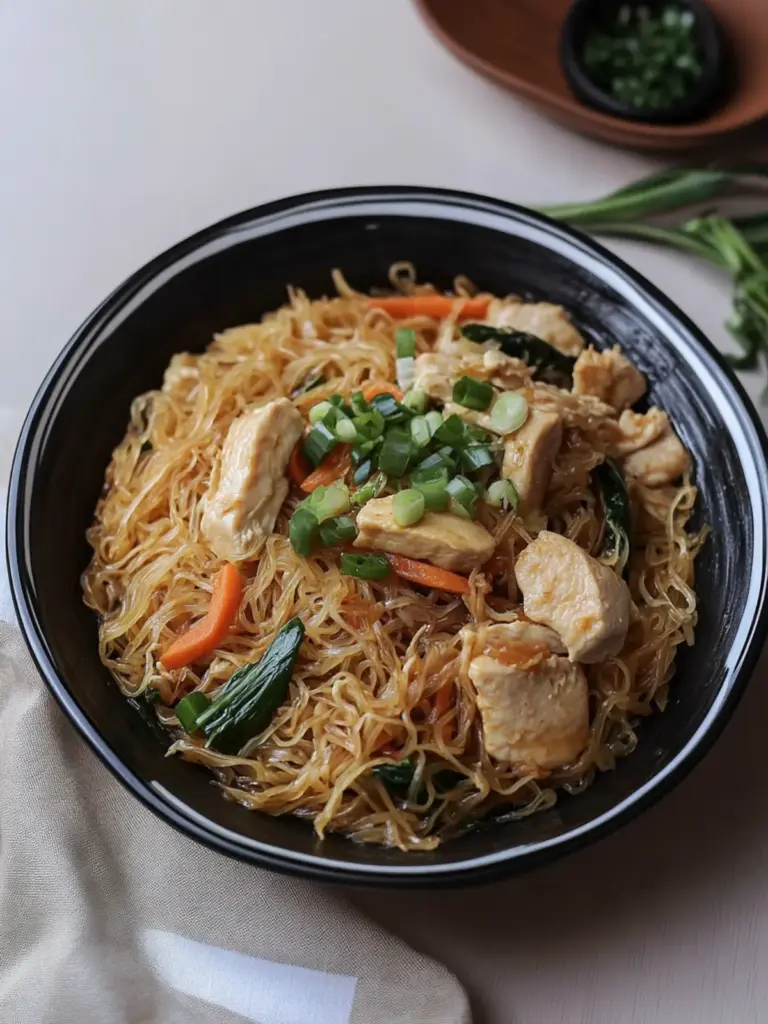 Chicken Mei Fun Home-Style Noodle