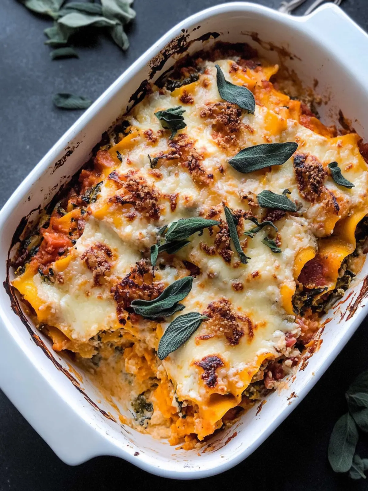 Savory No-Noodle Butternut Squash Lasagna You'll Love 2 No-Noodle Butternut Squash Lasagna