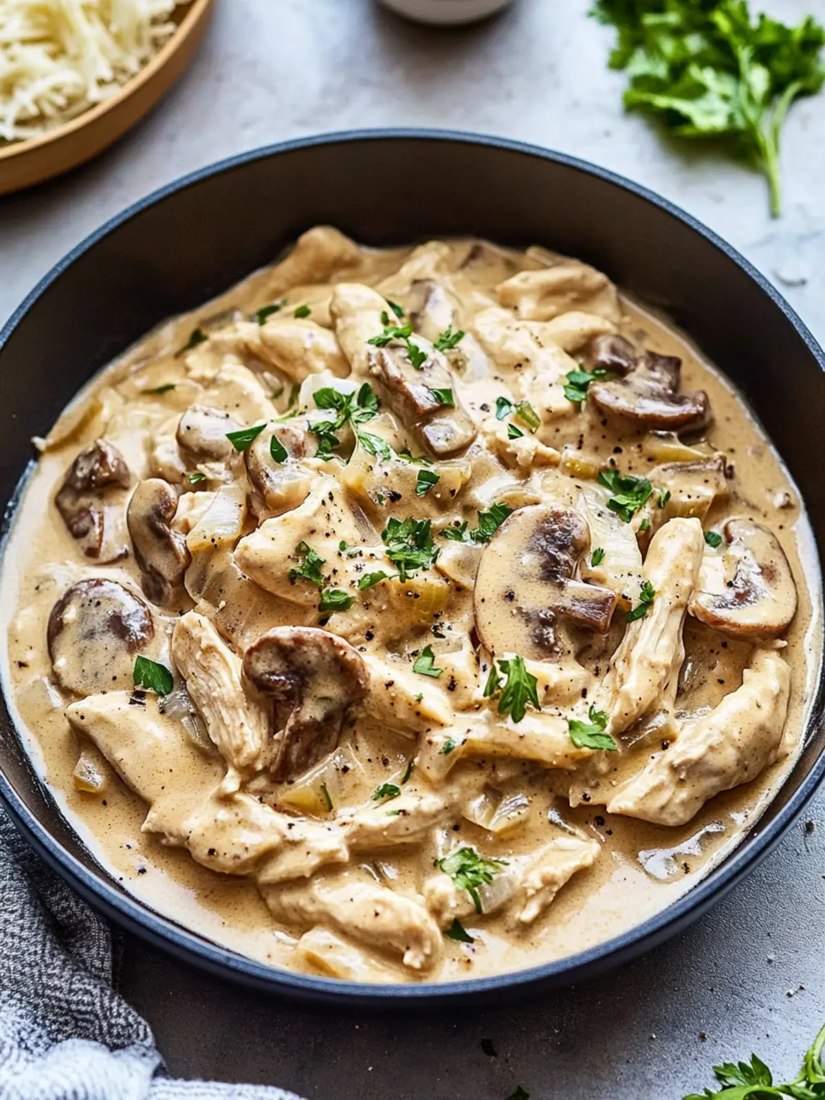 Comforting Chicken Stroganoff: A Cozy Dinner Delight 3 Chicken Stroganoff