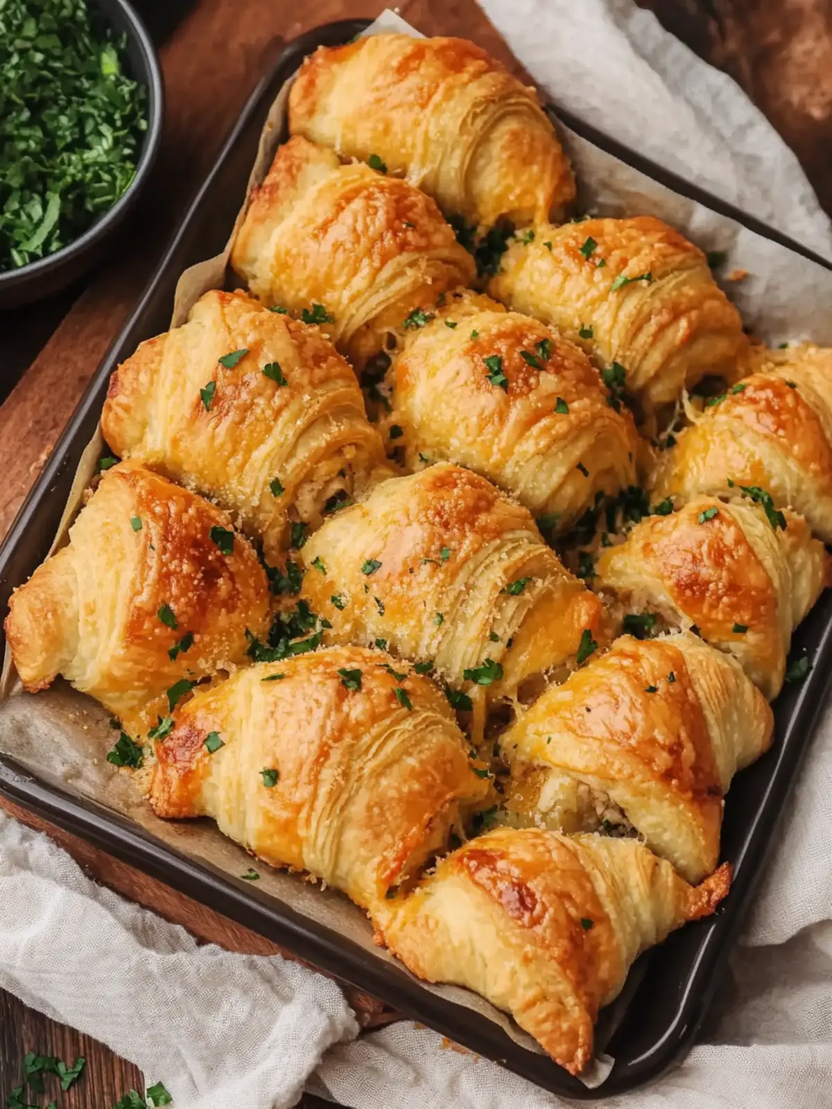 Savory Chicken Parmesan Crescent Rolls in 30 Minutes 3 Chicken Parmesan Crescent Rolls