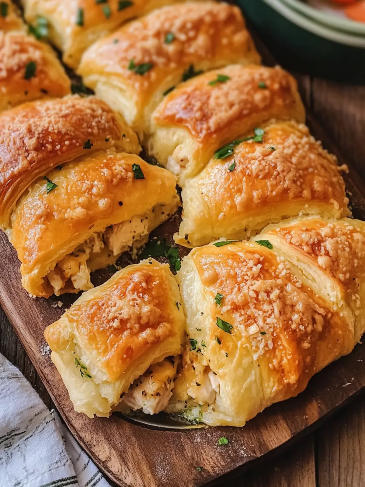 Savory Chicken Parmesan Crescent Rolls in 30 Minutes 2 Chicken Parmesan Crescent Rolls