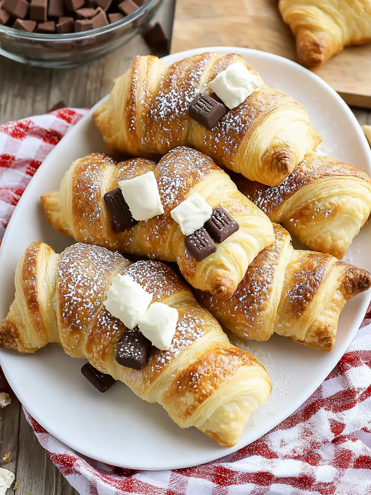 Irresistible S'mores Crescent Rolls: Quick, Cozy Delights 3 S’mores Crescent Rolls