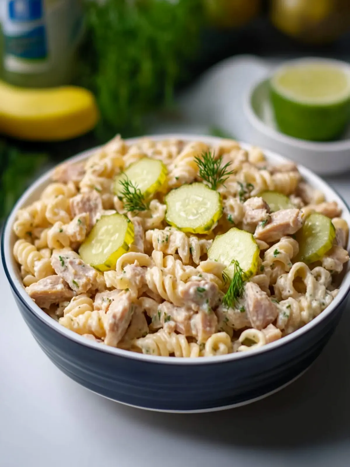Zesty Dill Pickle Tuna Pasta Salad You’ll Crave Every Day 5 Dill Pickle Tuna Pasta Salad