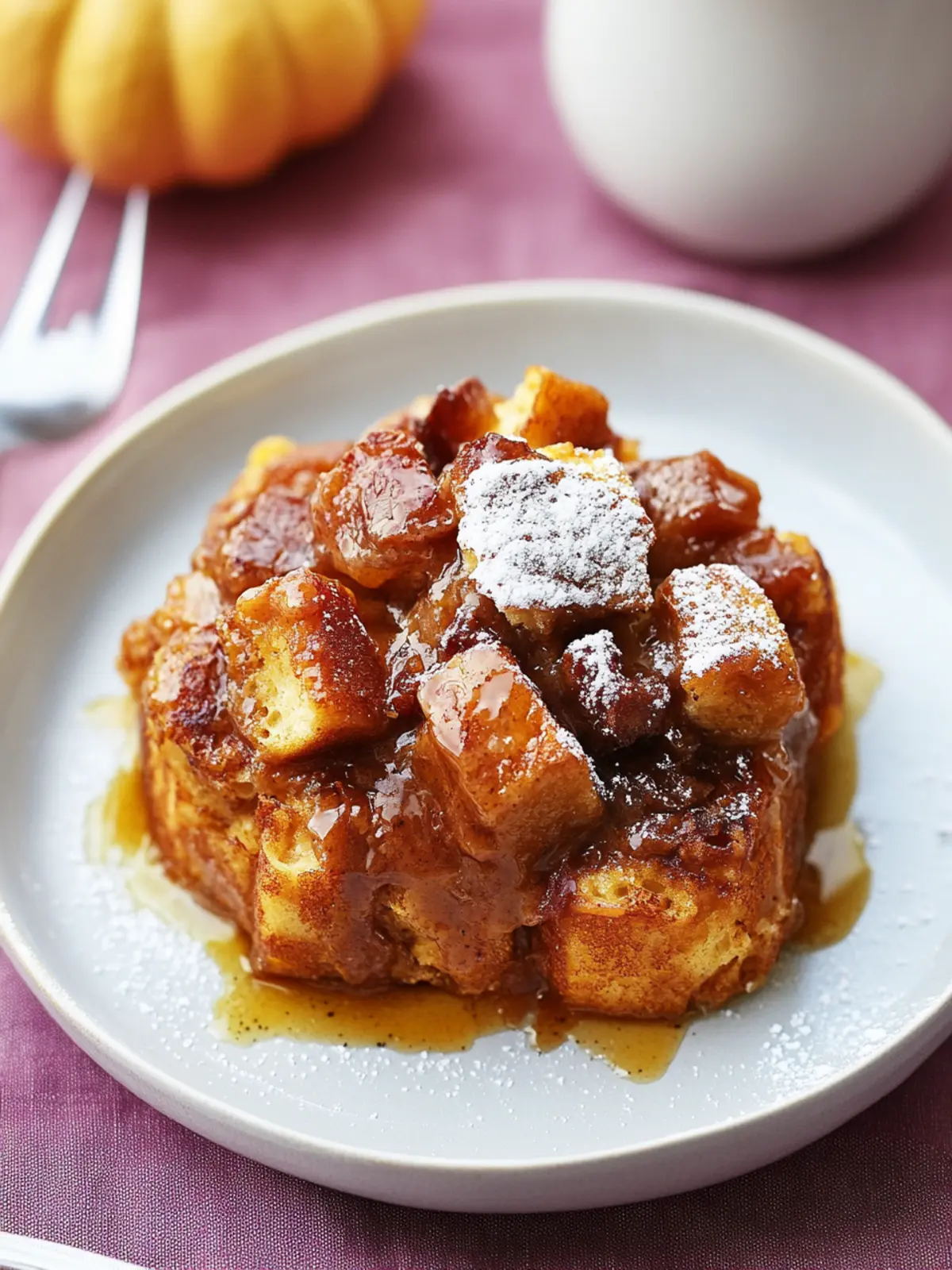 Slow Cooker Pumpkin French Toast Casserole for Cozy Mornings 2 Slow Cooker Pumpkin French Toast Casserole