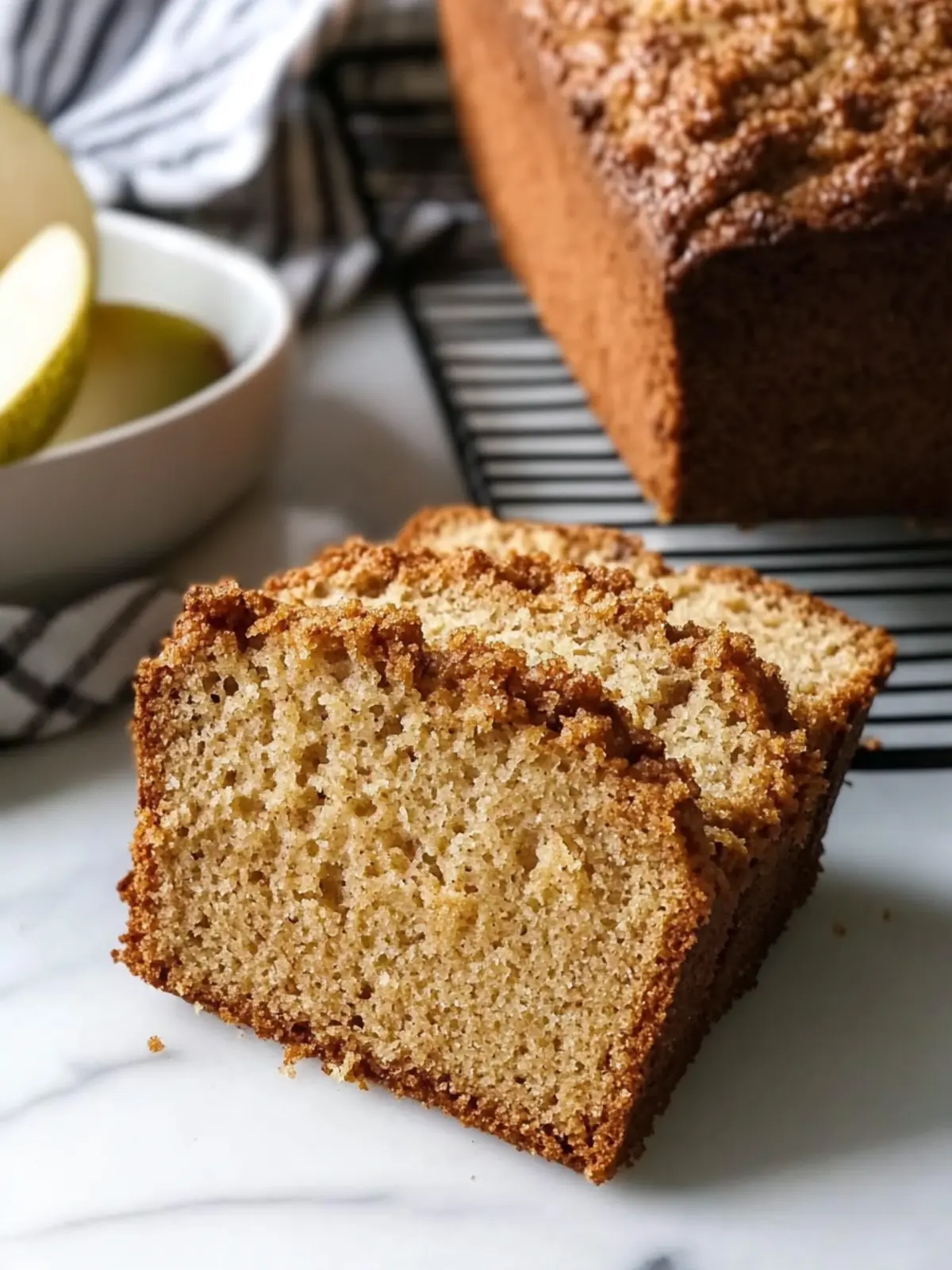 Bake Irresistible Spiced Pear Bread for Cozy Mornings 4 Spiced Pear Bread