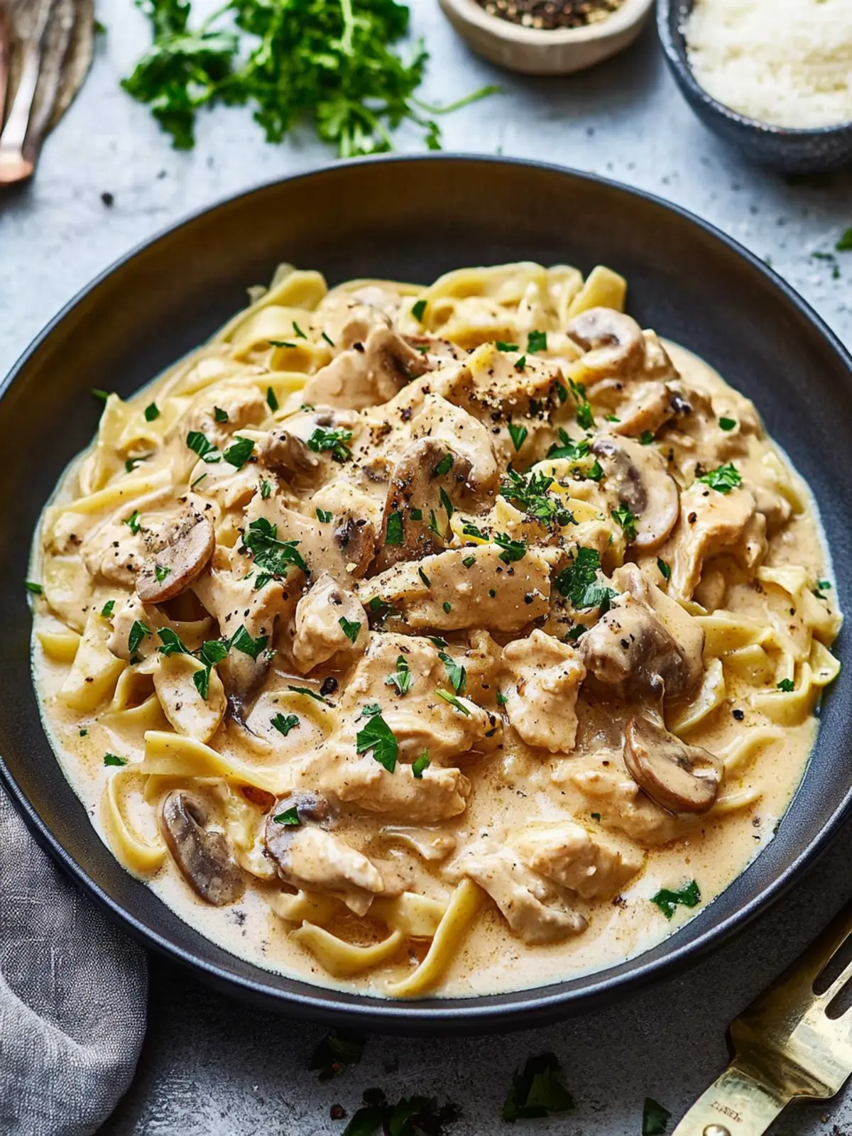 Comforting Chicken Stroganoff: A Cozy Dinner Delight 4 Chicken Stroganoff