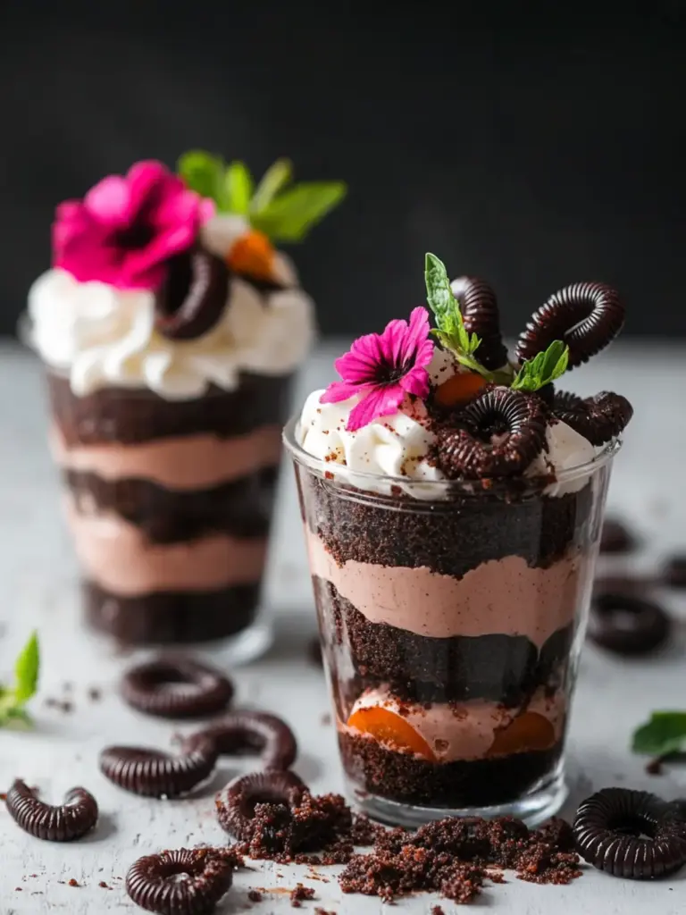 Worm Dirt Cups