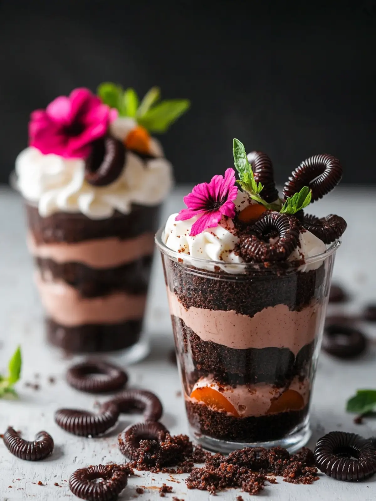 Worm Dirt Cups: A Fun, Creepy Treat for All Ages 5 Worm Dirt Cups