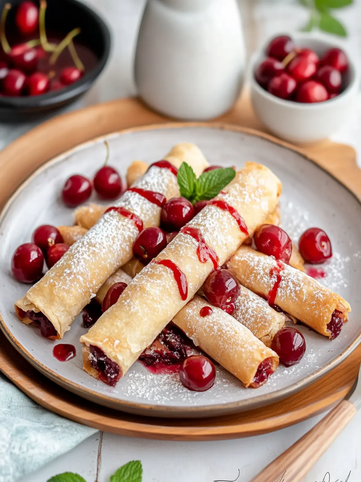 Delicious Air Fryer Cherry Pie Taquitos for Sweet Treat Lovers 5 Air Fryer Cherry Pie Taquitos