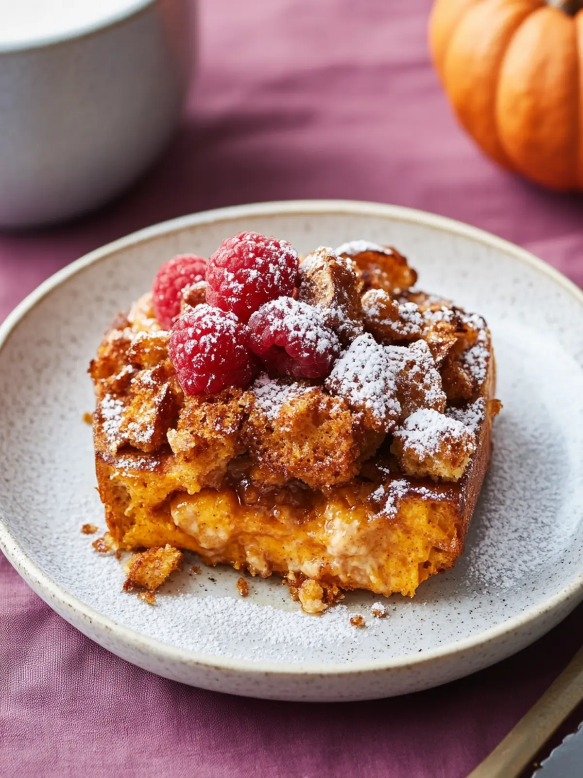 Slow Cooker Pumpkin French Toast Casserole for Cozy Mornings 5 Slow Cooker Pumpkin French Toast Casserole
