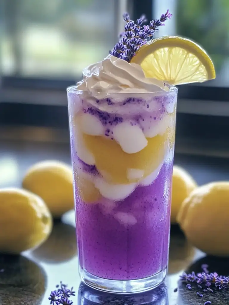 Lavender Lemon Dirty Soda