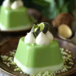 Delightful Coconut Pandan Panna Cotta to Savor at Home 2 Coconut Pandan Panna Cotta