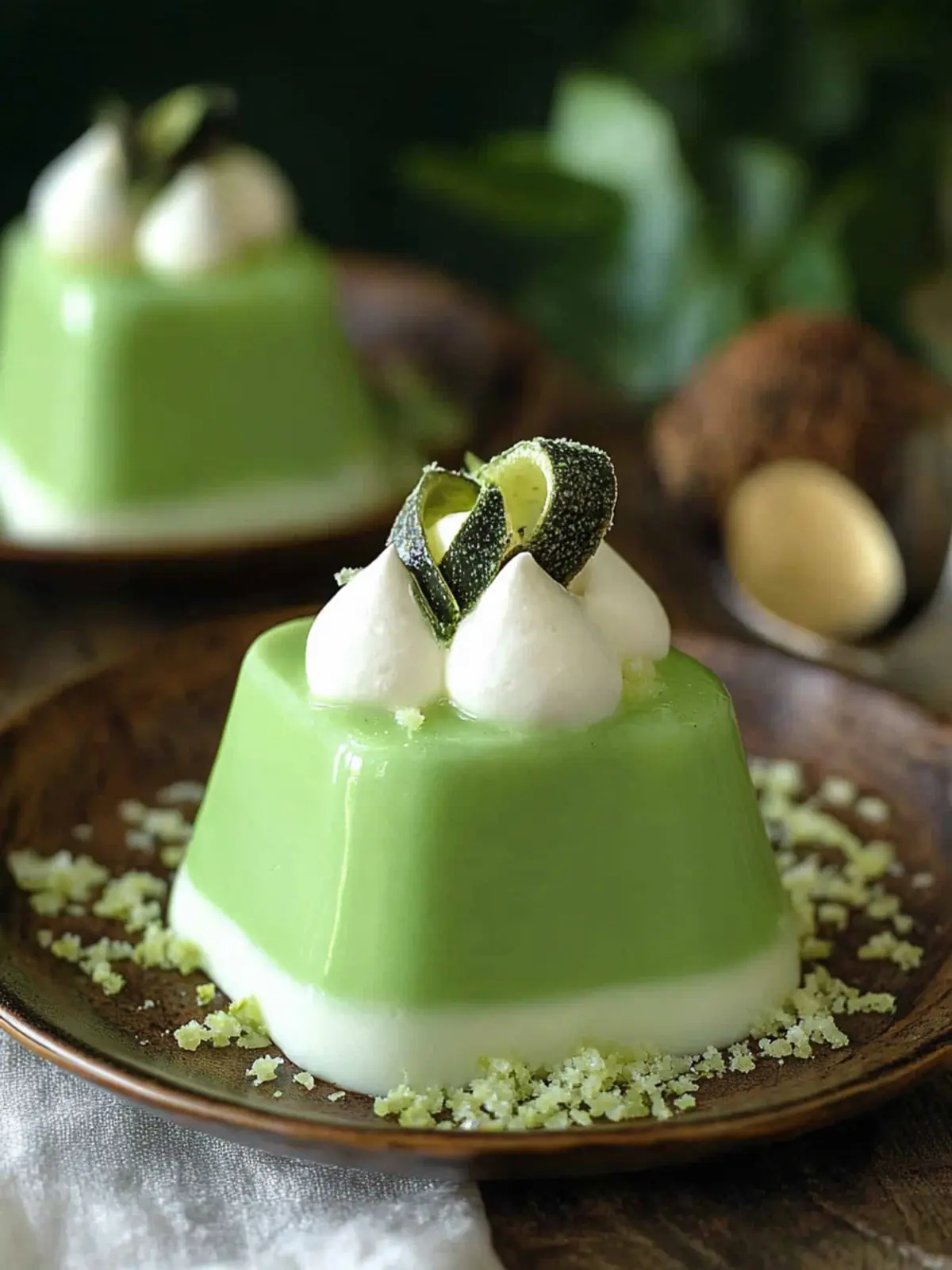 Delightful Coconut Pandan Panna Cotta to Savor at Home 5 Coconut Pandan Panna Cotta