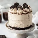 Oreo Cake with Coffee Oreo Buttercream