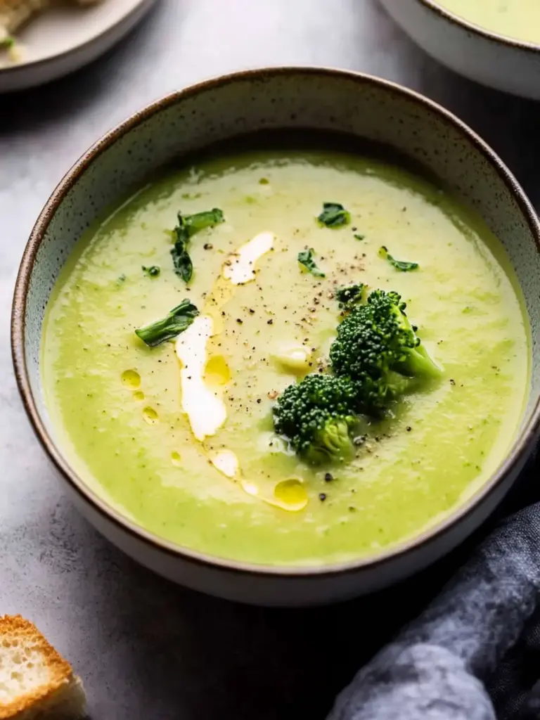 Spiced Healthy Broccoli Soup