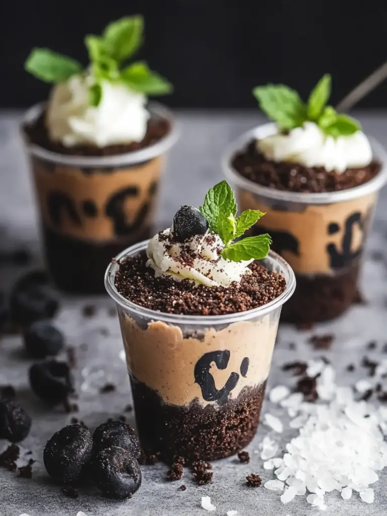 Mummy’s Tomb Dirt Cups