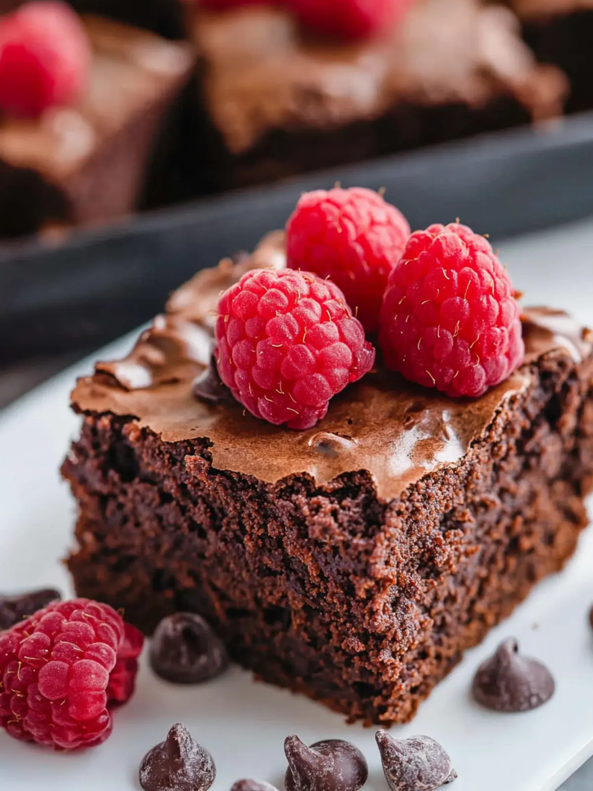 Decadent Thick Fudgy Chocolate Raspberry Brownies to Savor 5 Thick Fudgy Chocolate Raspberry Brownies