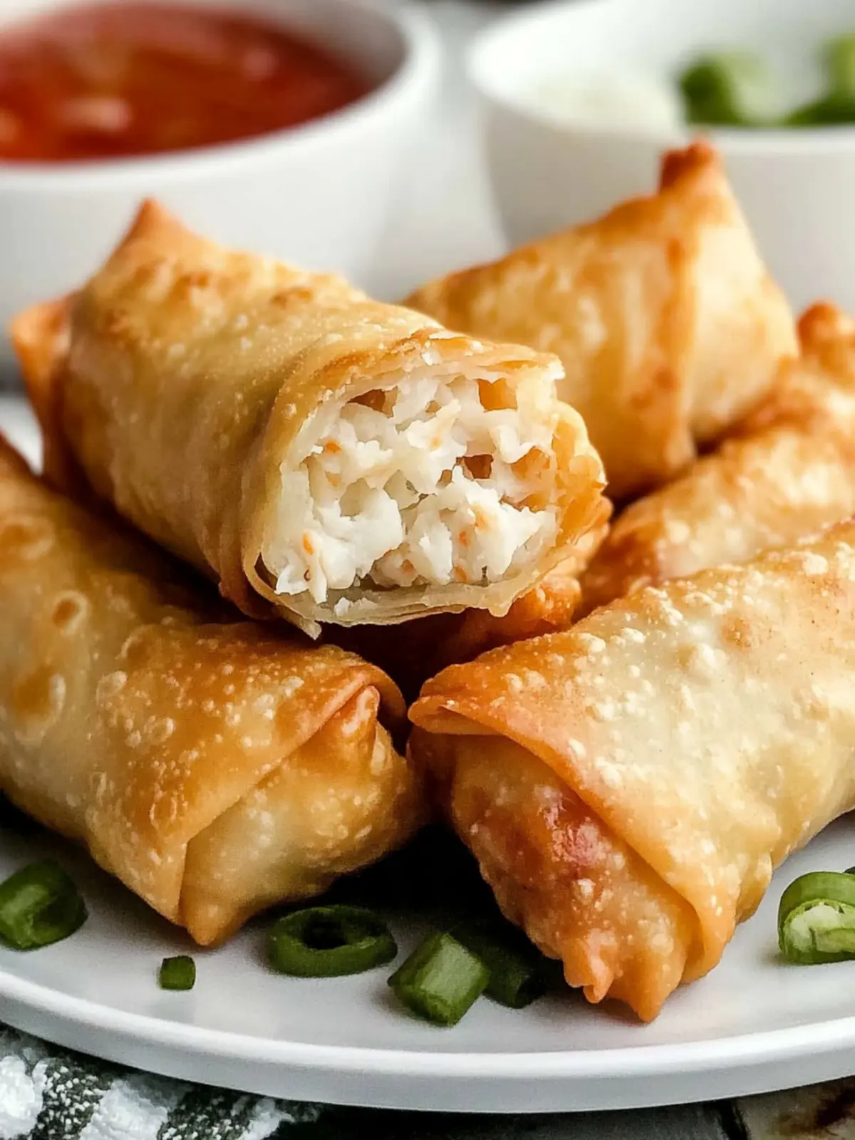 Crab Rangoon Egg Rolls: Crispy Delights for Fun Nights 3 Crab Rangoon Egg Rolls