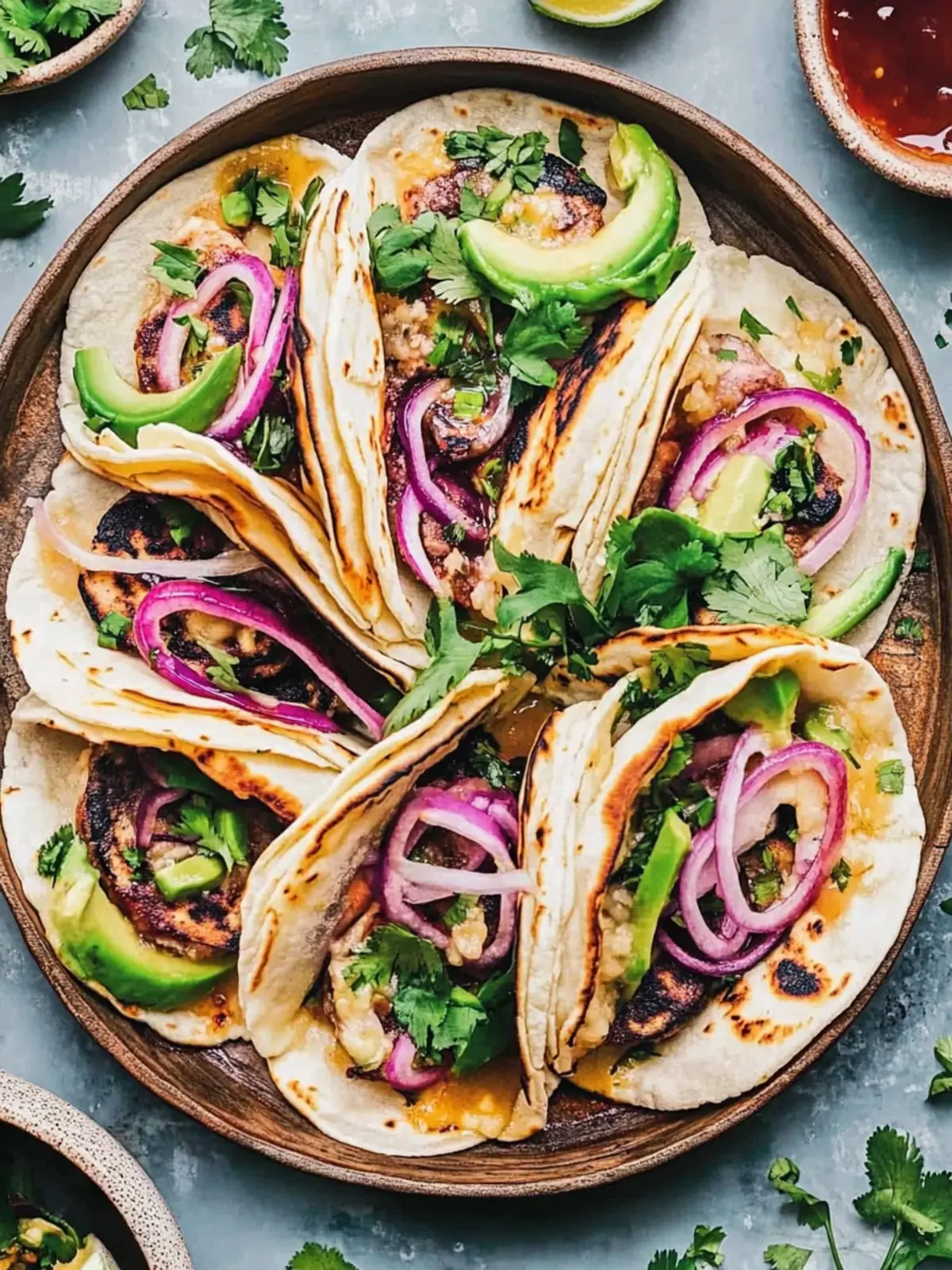 Smashed Dumpling Tacos: Crispy Chicken Bliss in 20 Minutes 4 Smashed Dumpling Tacos
