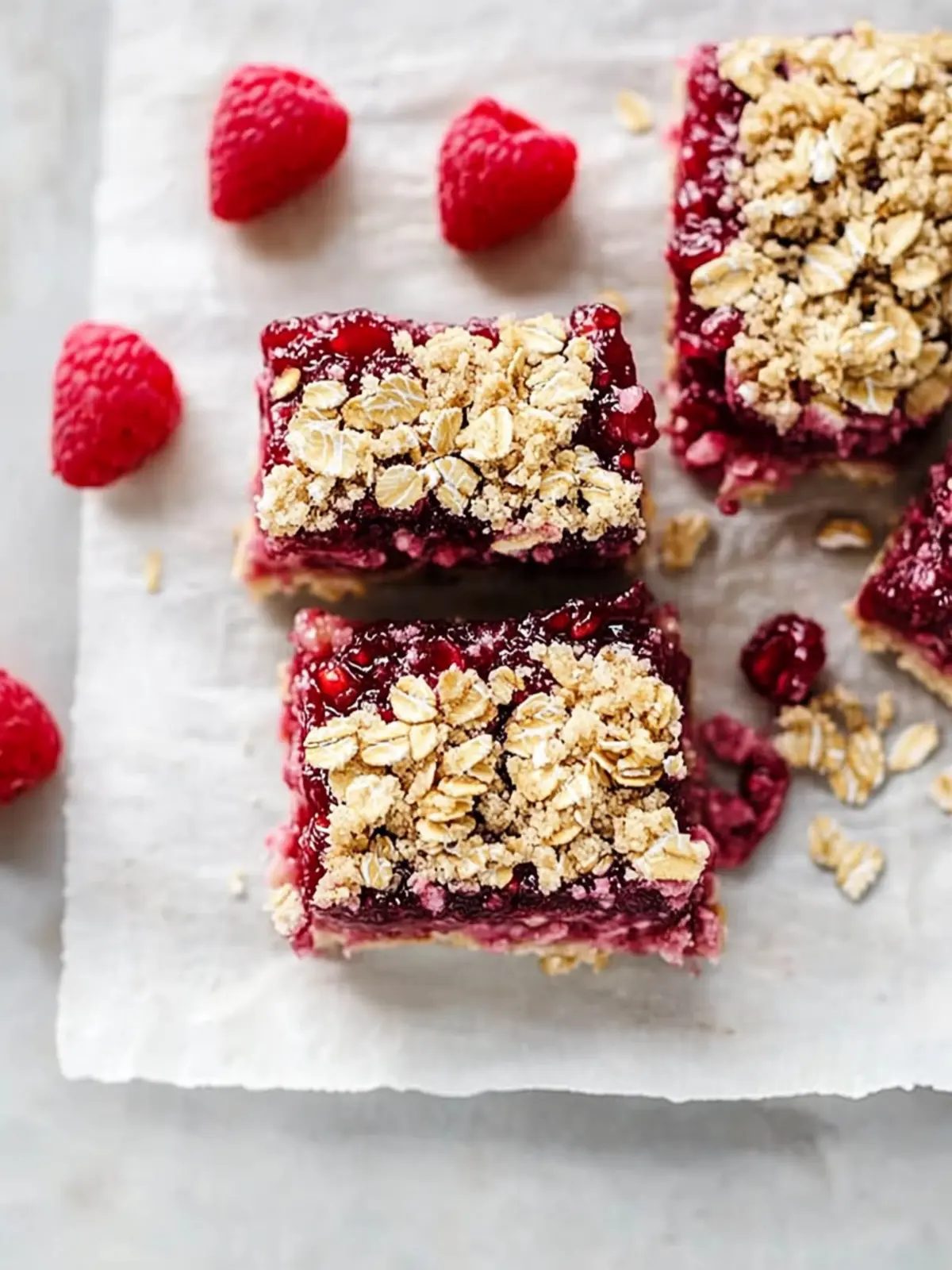 Raspberry Chia Seed Jam Oat Crumble Squares You’ll Love 2 Raspberry Chia Seed Jam Oat Crumble Squares